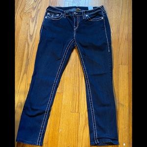 Women’s skinny True Religion jeans